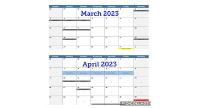 2023 League Calendar